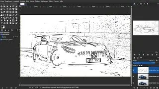 Gimp: Kanten schärfen mit Differenz der Normalverteilung