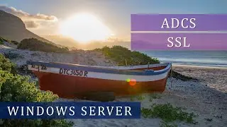 Install and configure ADCS ( certificate service ) and request SSL certificate to bind web server