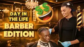 Day in the Life of a 6 Figure Barber in London (Barbershop vlog)