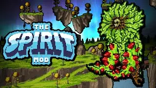 Exploring The Spirit Mod's Cursed Briar Biome!