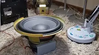Sony sa-ws888 free-Air test 8inch subwoofer bass test