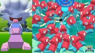 Primeape evolves into Annihilape during Porygon Comm Day Classic!
