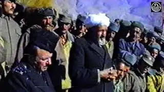 سخنرانی یک بزرگ قومی در اتباط به معالجه معتادین تریاک در بدخشان (۱۹۸۹)