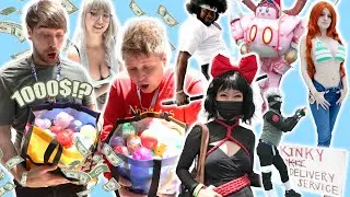 HOTTEST COSPLAY POSE for $1000 in GACHA! | Anime Expo 2022