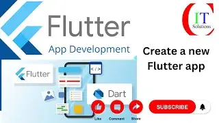 How to create a new flutter project in vsCode