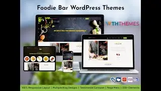 Responsive WordPress Theme for Foodie & Blogging Website