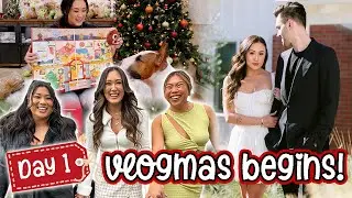 VLOGMAS BEGINS! Wedding Planning Couples Retreat | Vlogmas Day 1
