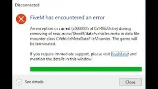 how to fix any errors for Five-M