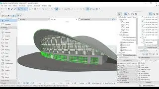 Tutorial ARCHICAD 22 Create a Shell Roof