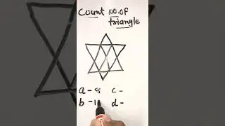 How many triangle ? #shorts #viralshorts