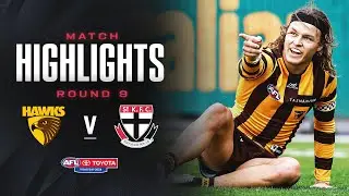 Hawthorn v St Kilda Highlights | Round 9, 2024 | AFL