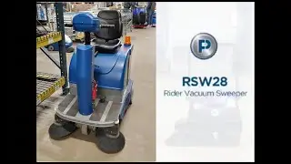 Pacific Ride-On Sweeper  NEW!  AVAILABLE 1st QUARTER 2021