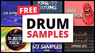1,400 FREE Drum Samples & Drum Sample Packs
