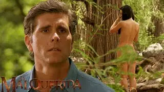 Esteban espía a Acacia en el arroyo: La Malquerida