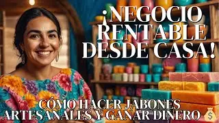 ¡Negocio Rentable Desde Casa! Cómo Hacer Jabones Artesanales y Ganar Dinero 💰
