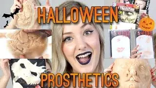 HALLOWEEN PROSTHETICS! Silicone? Prosaide? Foam latex? Gelatine? Where to buy? | Freakmo