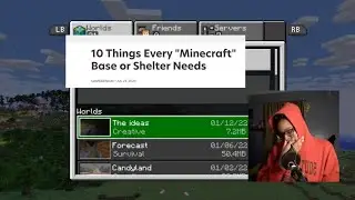 "10 things every minecraft shelter or base need" Dona Duck the gamer