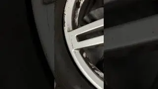 Как убрать царапины на дисках? Легко - приехать к нам #бордюрка #покраскадисков