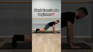 Plank Exercise for beginners!#plankpose #plankfitness #plankvariations