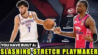 7'1 SLASHING STRETCH PLAYMAKER WITH PRO DRIVING CONTACTS & SHARP TAKEOVER IS OVERPOWERED ON NBA 2K25
