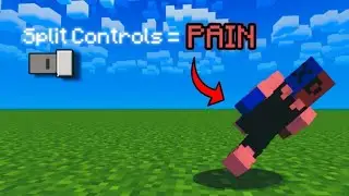 I Tried Split Controls in Hive Skywars!