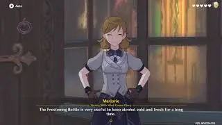 Noelle Ending 5 Whisper of the Paper Rose - Genshin Impact 1.4 Hangout Date Event