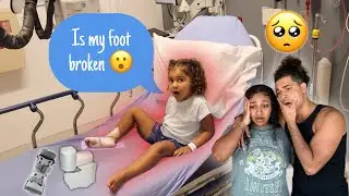 WE THINK HARMONY BROKE HER FOOT!!!