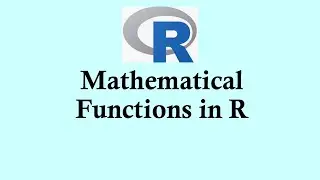 R programming | Mathematical functions in R 