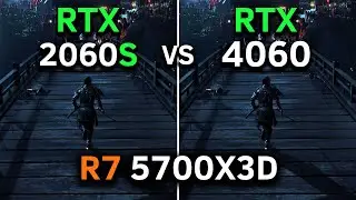 RTX 2060 Super vs RTX 4060 | R7 5700X3D | Test In 12 Games at 1080p | 2024