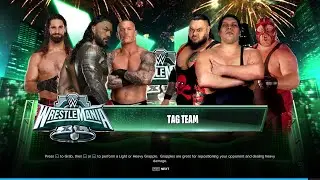 WWE 2K24 TEAM ROMAN REIGNS VS TEAM SUPER WEIGHT #wwe #wwe2k24 #romanreigns