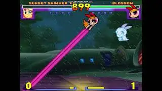MUGEN ULTIMATE ALL-STAR Z 2: SUNSET SHIMMER (FG) VS BLOSSOM