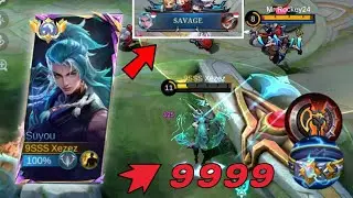 SUYOU BEST BUILD & EMBLEM TO DOMINATE META HEROES IN SOLO RANKED GAME!! (Must try!)