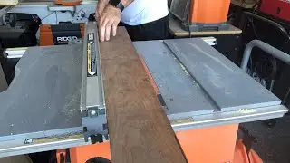 Using a piece of left over walnut for two quick house projects