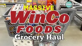 Massive WINCO Grocery Haul | Planning Meals & Stocking the Pantry