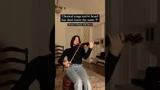 Classical songs you've HEARD but don't know the NAME...