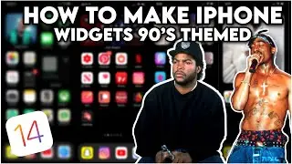 How to make IPhone Widgets 90’s Themed (IOS 14)