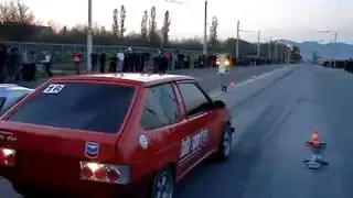 ВАЗ 2108 РВЁТ Nissan GTR R35