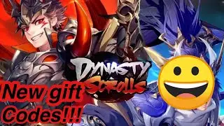 New gift codes - Dynasty Scroll