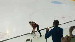 Анастасия Мишина и Александр Галлямов. Показательное выступление.