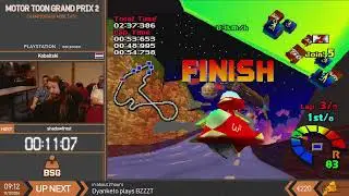 Motor Toon Grand Prix 2 | Championship Mode Easy Speedrun by Kobaltski | BSG Marathon 37