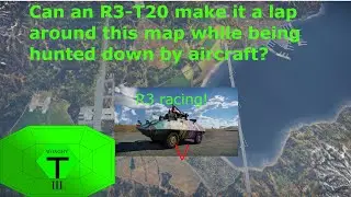 Can an R3-T20 make it a lap around this map while being hunted down? | War Thunder
