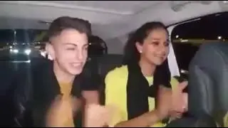Gitana cantando en el coche 2017 anahis Martin