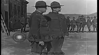 Владивосток 1918-1919 гг. Американцы возле казарм в Гнилом углу