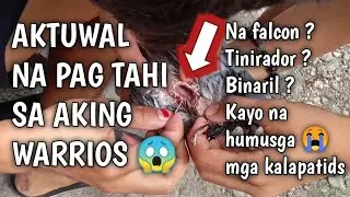 Tinahi na warrios ko 😭At pasintabi po sa mga kumakain 🙏