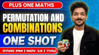 Plus One Maths | Permutations And Combinations | Oneshot | Exam Winner