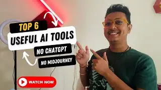 Top 6 Useful AI Tools 2023🔥 | No ChatGPT No Midjourney | Absolutely New and Free!