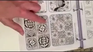 How I organize my Zentangle Patterns