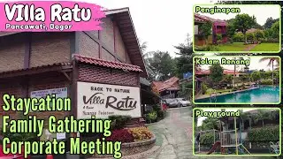 Review Villa Ratu Pancawati Bogor. Hotel Utk Corporate Meeting, Family Gathering, Liburan Staycation