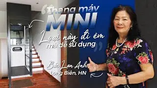Cải tạo nhẹ vẫn lắp được thang máy mini Kalea X50 cho nhà đang ở | Thang máy gia đình Kalea Lifts