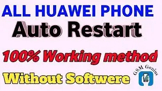 All Huawei Mobile Auto Restart Solition Without  Software Fix